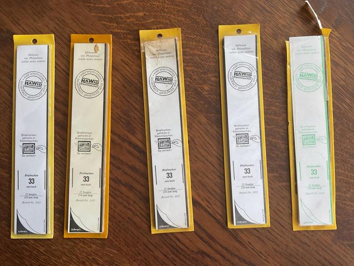 Hawid klemstroken 210 - 33, Postzegels en Munten, Postzegels | Toebehoren, Overige typen, Ophalen of Verzenden