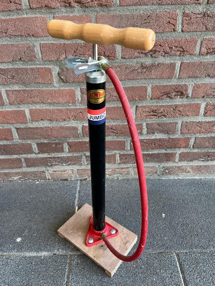 Fietspomp Jumbo, Fietsen en Brommers, Fietsaccessoires | Fietspompen, Zo goed als nieuw, Ophalen