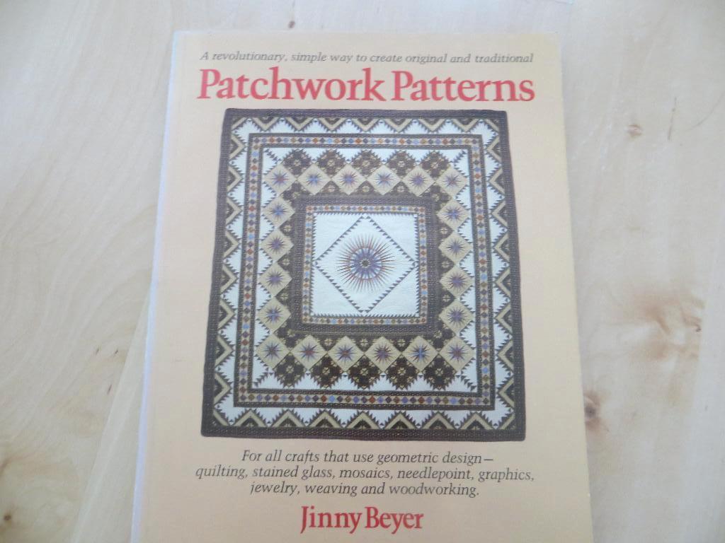 Quiltboek/Jinny Beyer/Patchwork Patterns/Quilts/Patronen, Boeken, Gelezen, Ophalen of Verzenden, Jinny Beyer, Borduren en Naaien