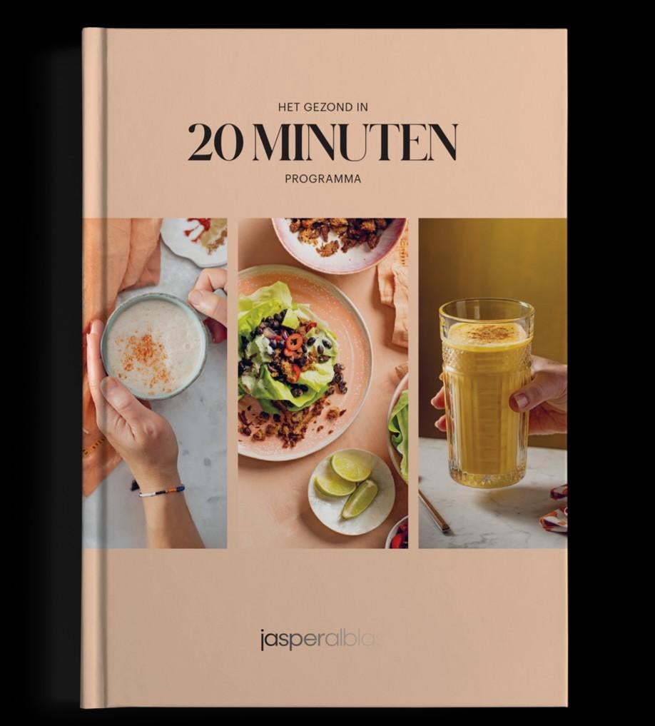 Gezonde 20 minuten recepten - Jasper Alblas, Verzenden, Zo goed als nieuw