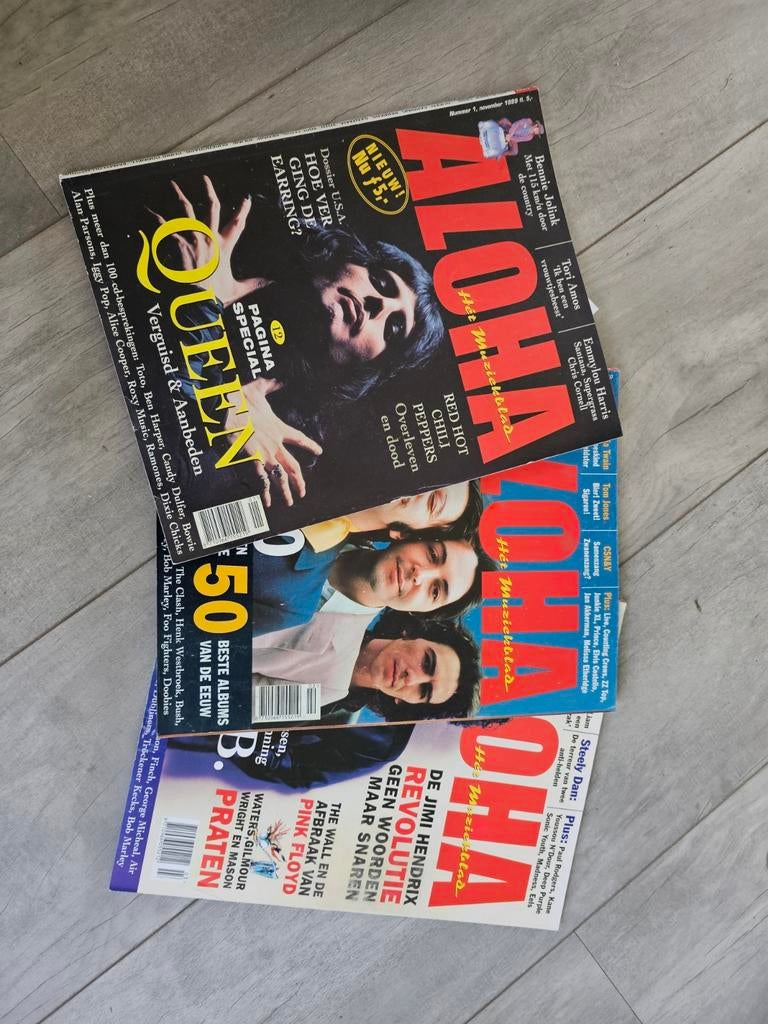 ALOHA muziekblad 1 tm 20, Ophalen of Verzenden, Zo goed als nieuw, Damesbladen