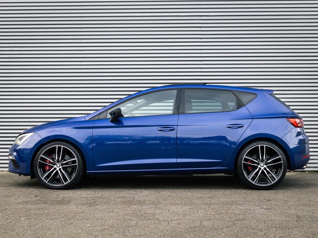 SEAT Leon 2.0 TSI CUPRA 300 PANO BEATS VIRTUAL KEYLESS, 15 km/l, Zwart, 1984 cc, Origineel Nederlands
