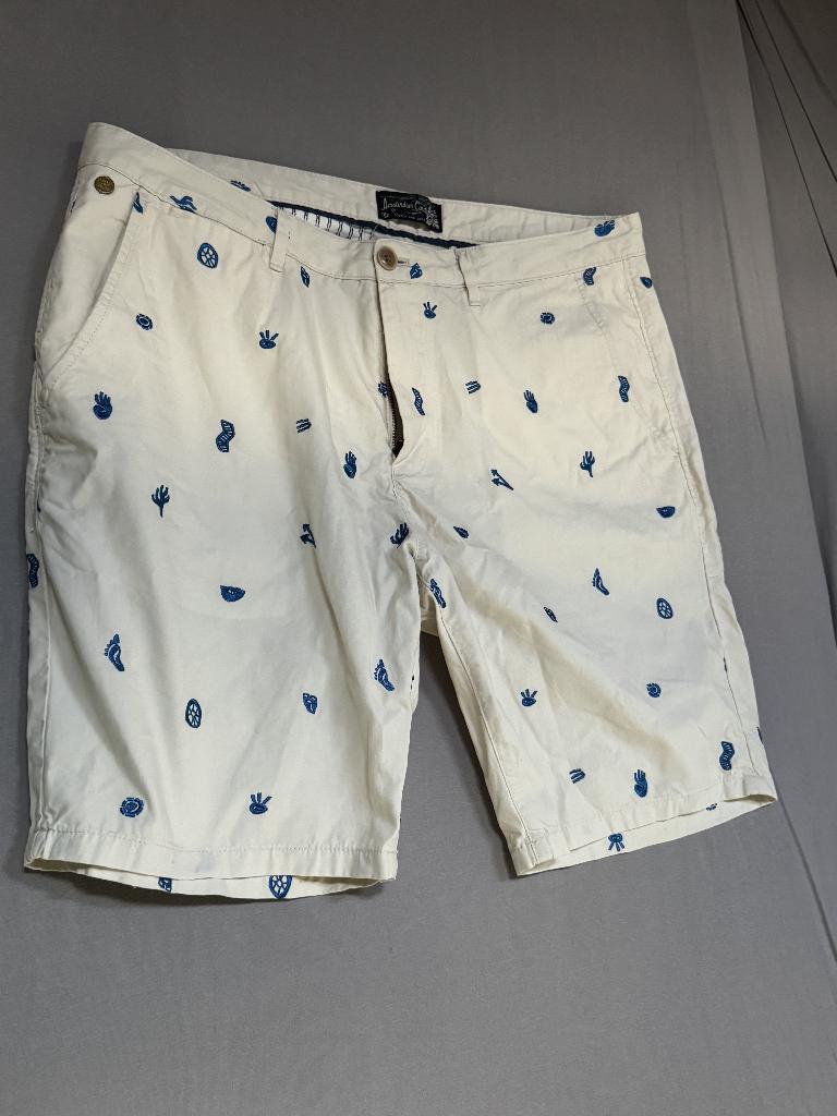 Scotch and soda korte broek heren, Wit, Nieuw, Overige maten, Ophalen of Verzenden