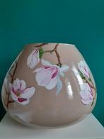 Grote vaas "MAGNOLIA" van RIXSA-ART (Gesigneerd), Ophalen, Overige kleuren, Nieuw, Glas
