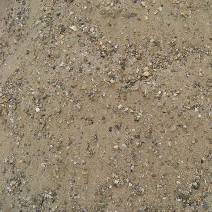 Gratis 1,5 kuub zand met grind (betonzand/ophoogzand), Ophalen