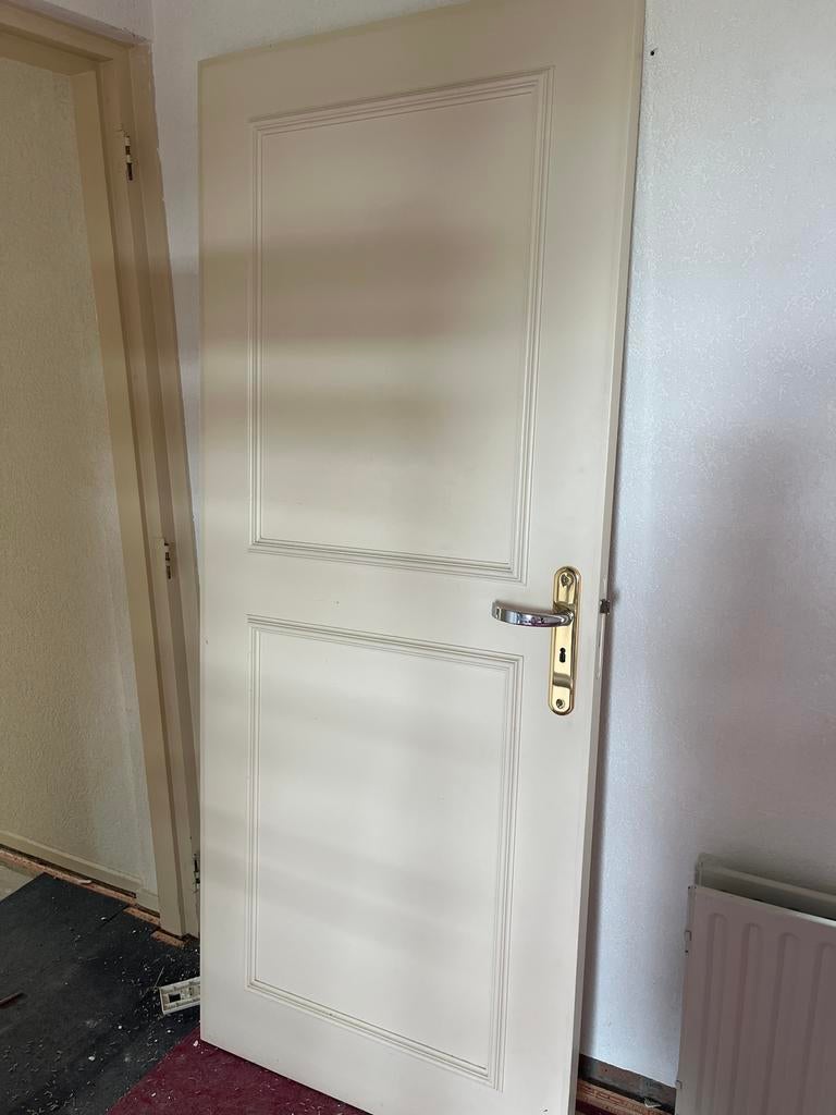 Binnendeuren 83x201,5 en 78x201,5, Ophalen, Gebruikt, 80 tot 100 cm, Binnendeur