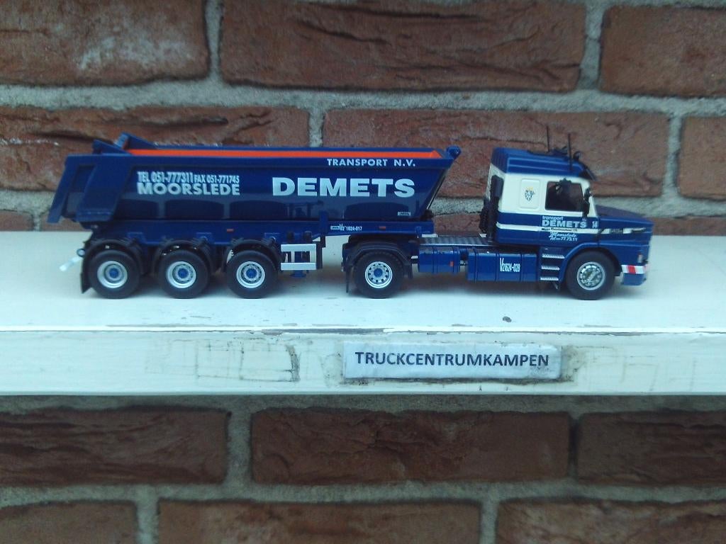 Tekno   Scania  Torpedo  143 - 500  van  Demets.;