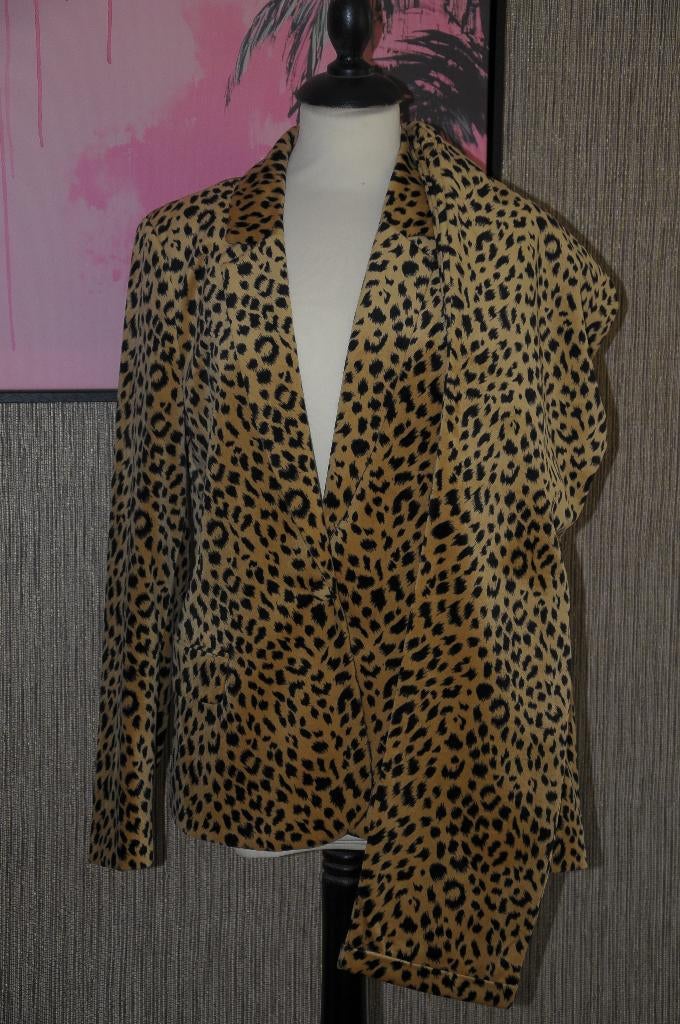 Supergaaf fluwelen pak van Maison Scotch, maat M, ZGAN!!, Kleding | Dames, Maat 38/40 (M), Kostuum of Pak, Bruin, Zo goed als nieuw