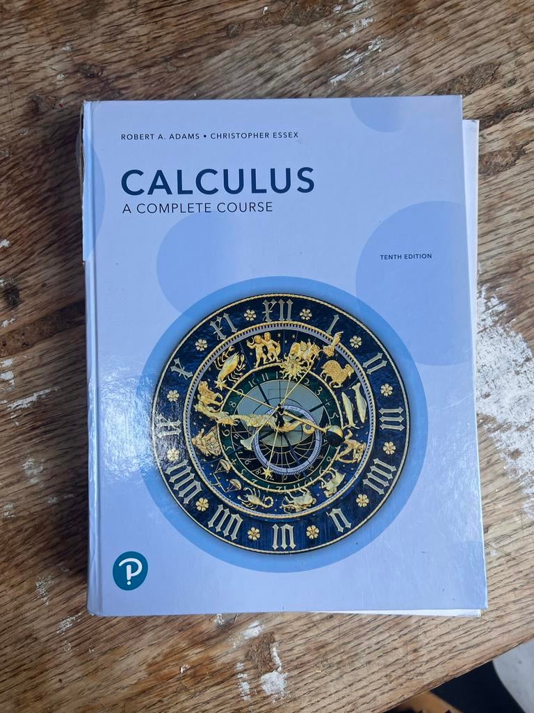 Calculus A Complete Course Tenth Edition, Ophalen of Verzenden, Beta, Gelezen, HBO