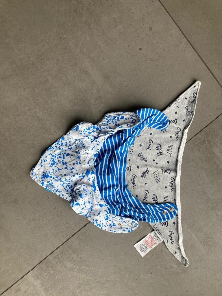 Baby slabbers / bandana slabbers – set – jongen, Ophalen of Verzenden, Gebruikt, Overige typen