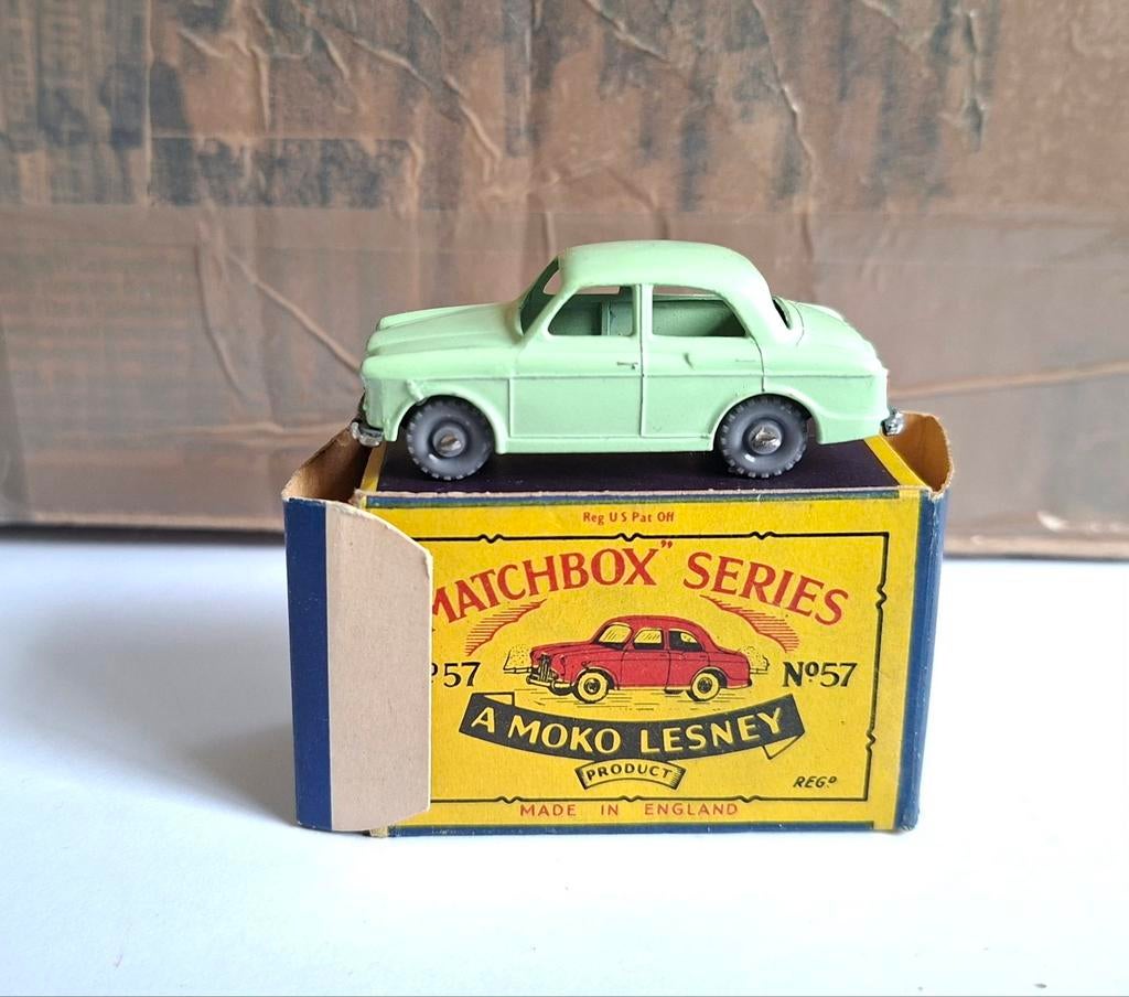 Matchbox 57 WOLSELEY  mint, Ophalen of Verzenden, Zo goed als nieuw, Auto, Matchbox