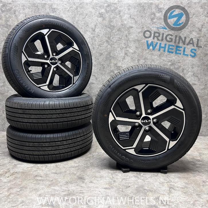 NIEUWE 16 inch originele velgen + zomerbanden Kia E NIRO, Auto-onderdelen, Banden en Velgen, Banden en Velgen, Zomerbanden, 16 inch