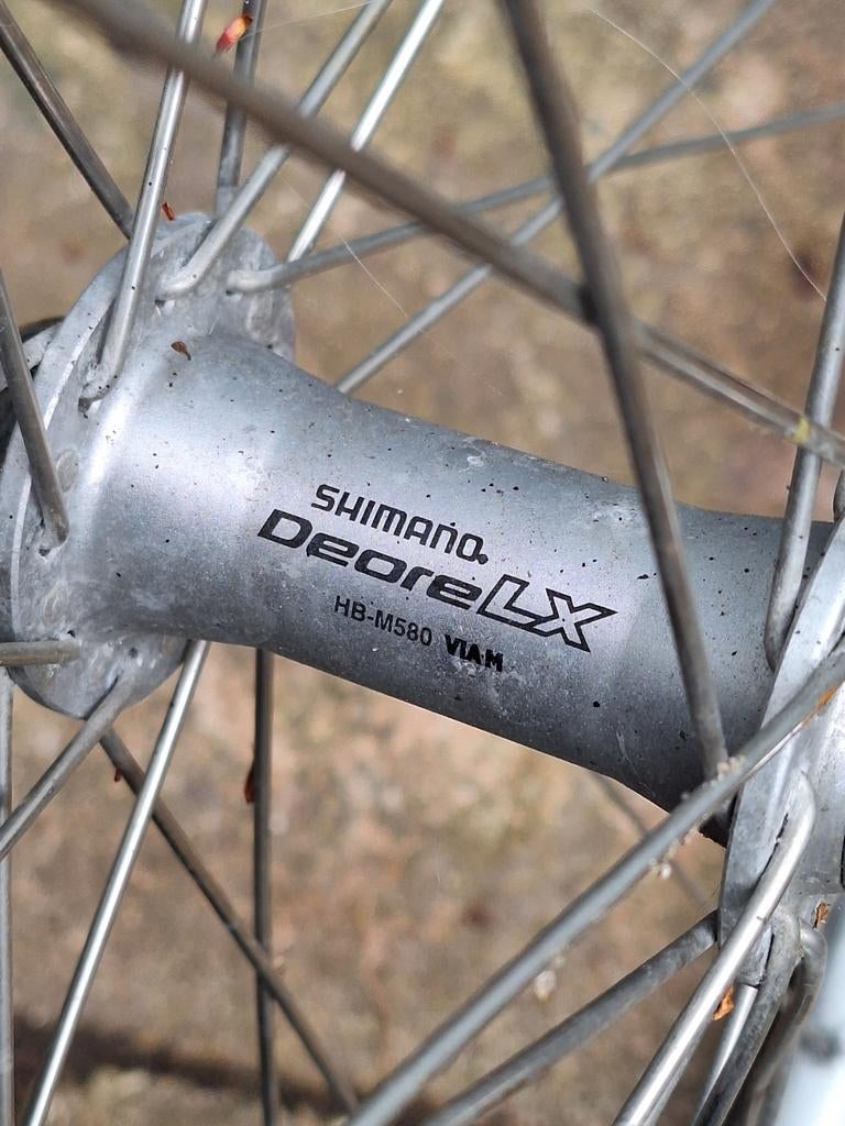 Shimano Deore LX HB-M580 voorwiel, Fietsen en Brommers, Fietsonderdelen, Ophalen