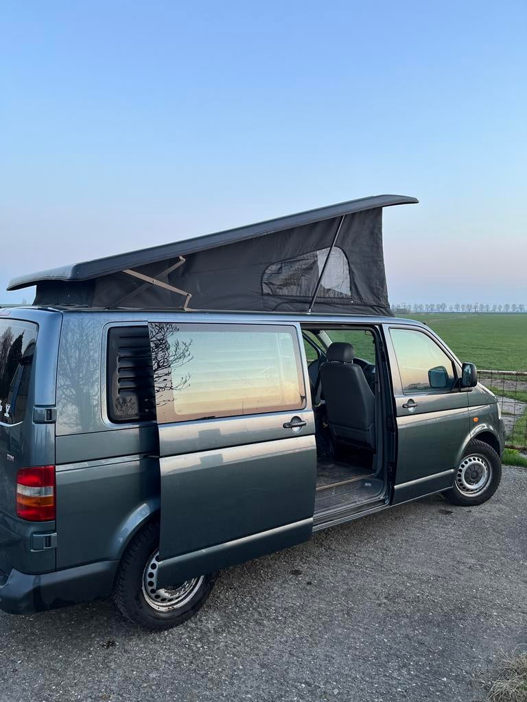 Camper Transporter T5 2.5 TDI 5 cilinder, Buscamper of Camperbus, Volkswagen, Tot en met 2, Particulier