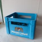 Prinzregent Luitpold  bier krat origineel blauw 20 x 0,5, Verzamelen, Biermerken, Ophalen of Verzenden, Gebruikt, Overige typen