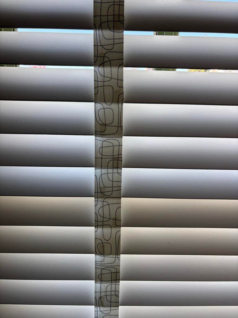 4x Houten jaloezieën Verena Pure Wood PG1 kleur 2744, Ophalen, Gebruikt, Overige kleuren, 100 tot 150 cm