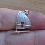 zilveren hanger windsurfen [713], Verzenden, Zo goed als nieuw, Zilver, Zilver