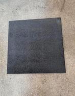 Rubberen tegels 50x50x2,5 dakterras ed, Ophalen, Gebruikt, Overige typen, Rubber