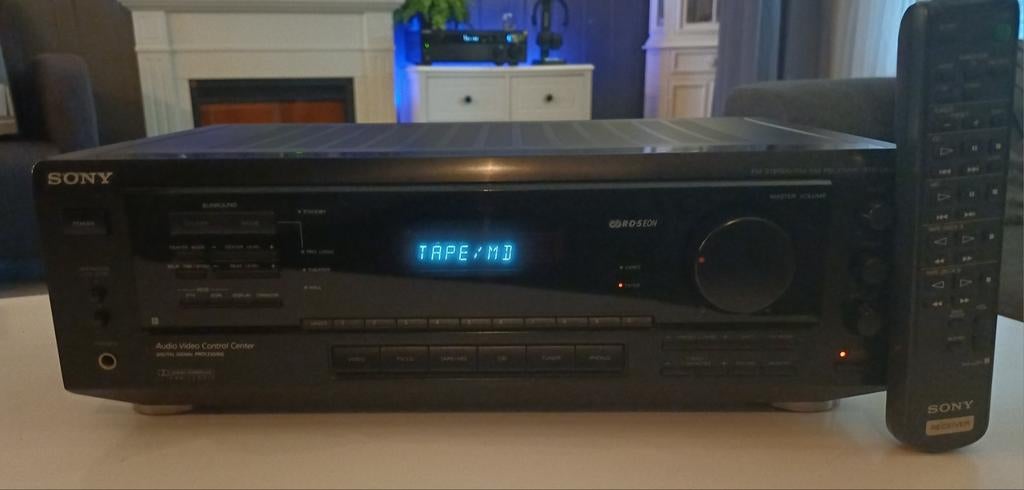 Sony tuner/versterker str - de405, Audio, Tv en Foto, Versterkers en Receivers, Ophalen, Gebruikt, Sony