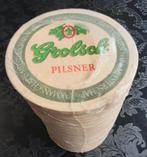 Rol oude Grolsch Pilsener bier viltjes., Ophalen of Verzenden, Zo goed als nieuw, Viltje(s), Grolsch