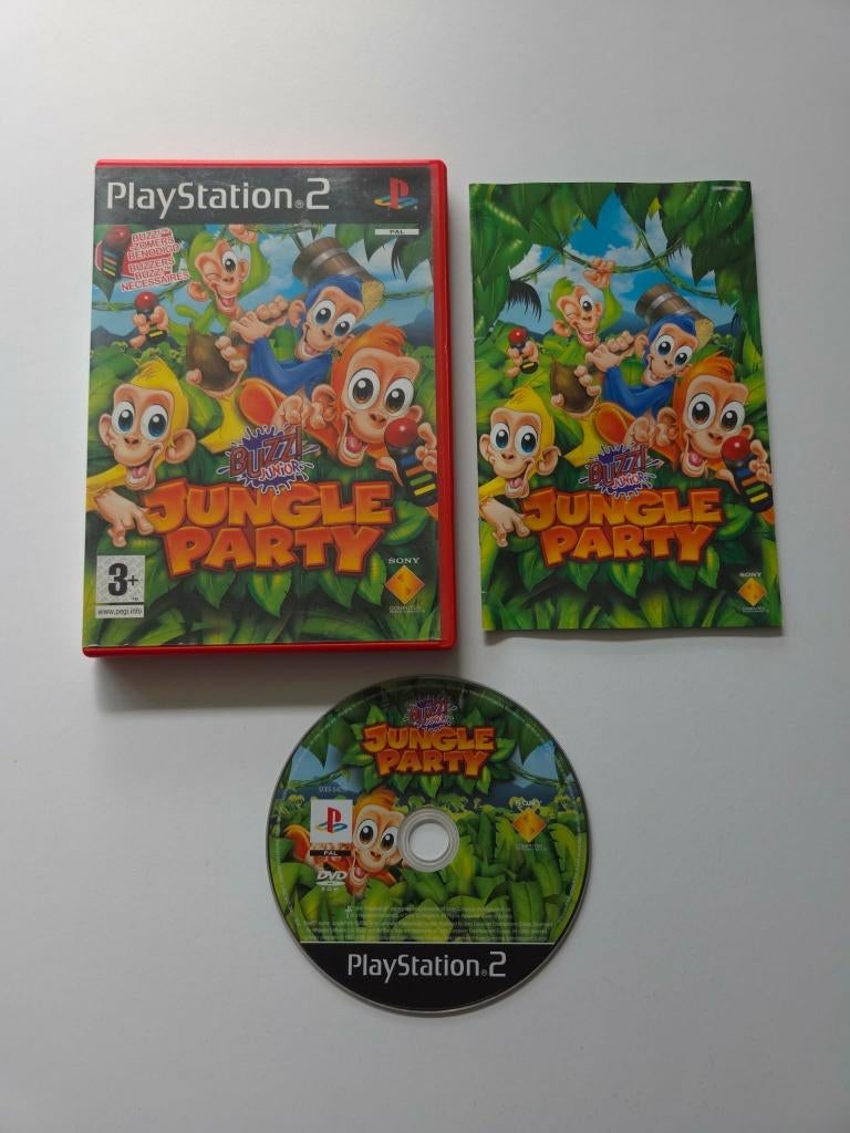 Playstation 2 (PS2) - Buzz! Junior Jungle Party, Spelcomputers en Games, Games | Sony PlayStation 2, Muziek, Ophalen of Verzenden
