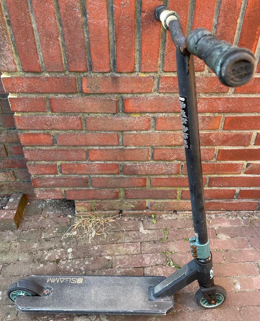 Slamm Classic black stuntstep step zwart, Fietsen en Brommers, Steps, Ophalen of Verzenden, Zo goed als nieuw, Gewone step