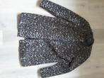 Halflange jas van het merk Only maat L met panterprint., Only, Bruin, Maat 42/44 (L), Ophalen of Verzenden