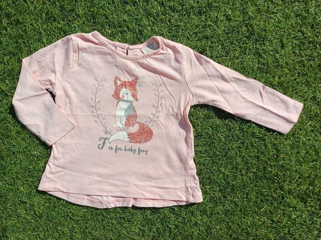 Shirtje zara maat 86, Gebruikt, Meisje, Ophalen of Verzenden, Zara
