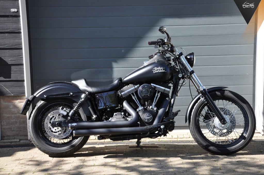 Harley Davidson Dyna Street Bob 103 FXDBP Leuk uitgevoerd !, Motoren, 1688 cc, Chopper, Bedrijf, Meer dan 35 kW