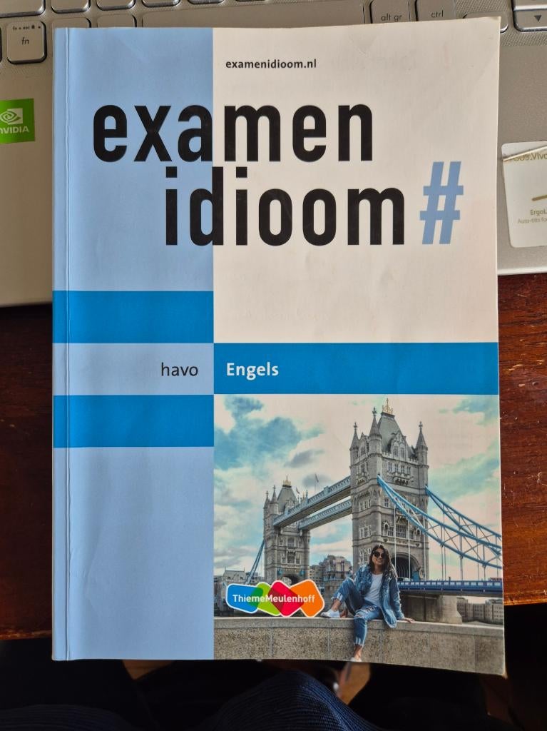Examenidioom Engels Havo (2021), Boeken, Gelezen, Engels, Drs. Antoon van Eijk, HAVO