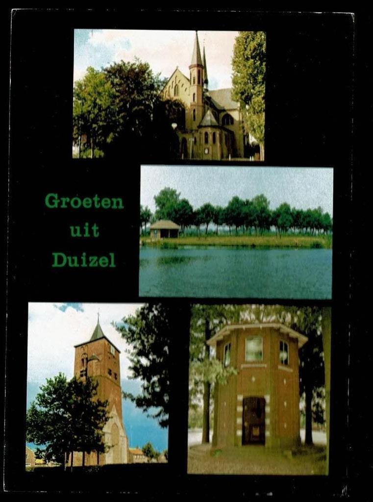 Duizel : groeten uit Duizel, Verzenden, 1980 tot heden, Gelopen