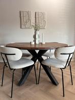 Eetkamerstoelen kwantum crème beige, Huis en Inrichting, Stoelen, Ophalen, Japandi, Overige kleuren, Zo goed als nieuw