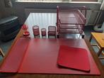 Bureau assortiment kleur rood, Ophalen of Verzenden, Zo goed als nieuw