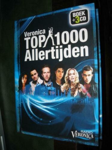 Veronica Top 1000 Allertijden 3CD & Boek, Ophalen of Verzenden, Zo goed als nieuw, Poprock