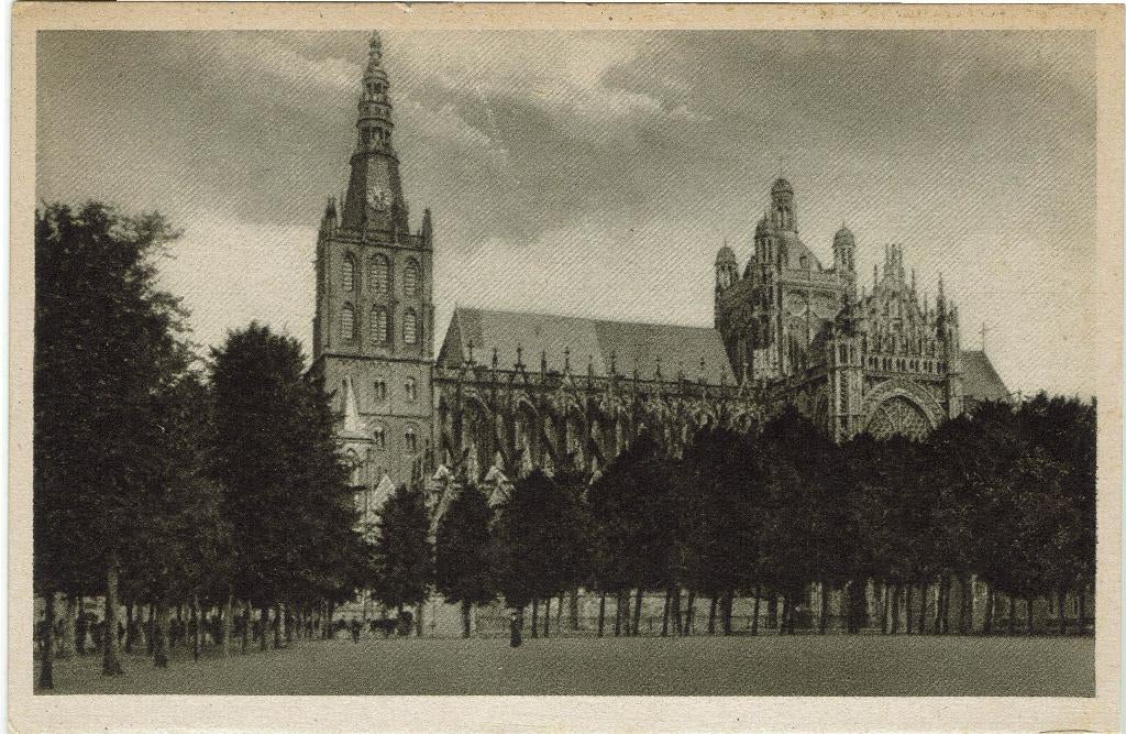 Den Bosch – Groote Kerk., Ophalen of Verzenden, 1920 tot 1940, Ongelopen, Noord-Brabant
