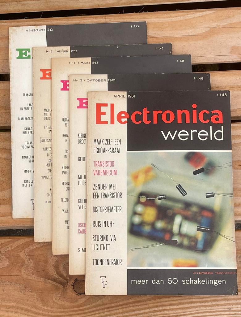 40 jaargangen Elektuur vanaf April 1961 tot 2001, Boeken, Ophalen, Zo goed als nieuw, Overige onderwerpen