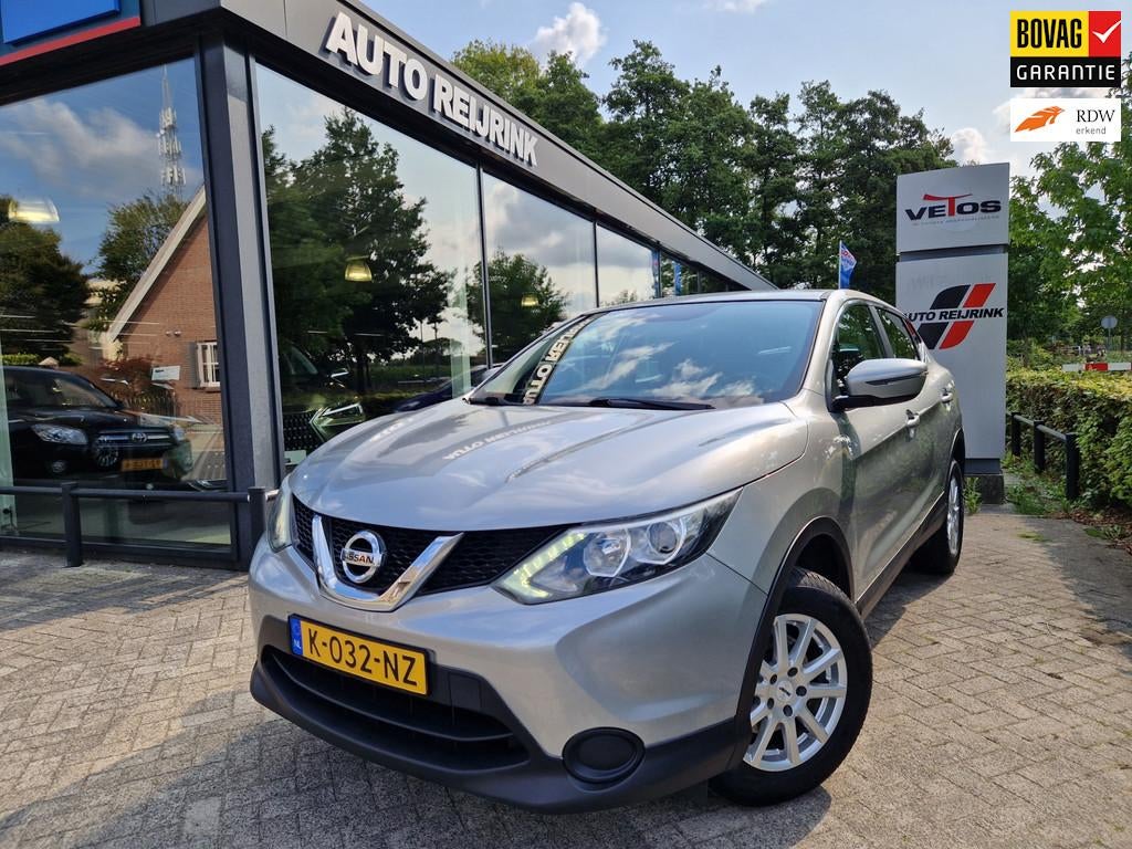 Nissan Qashqai 1.2 Acenta/AIRCO/LMV/CRUISE CONTROL, Auto's, Voorwielaandrijving, Stof, Gebruikt, 4 cilinders