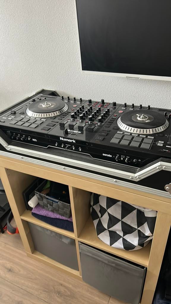 Numark NS7 II met flightcase, Muziek en Instrumenten, Dj-sets en Draaitafels, Ophalen, Zo goed als nieuw, Numark