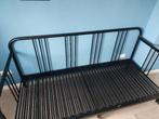 Ikea bed bedbank Fyresdal, Ophalen, Eenpersoons, Zwart, 80 cm