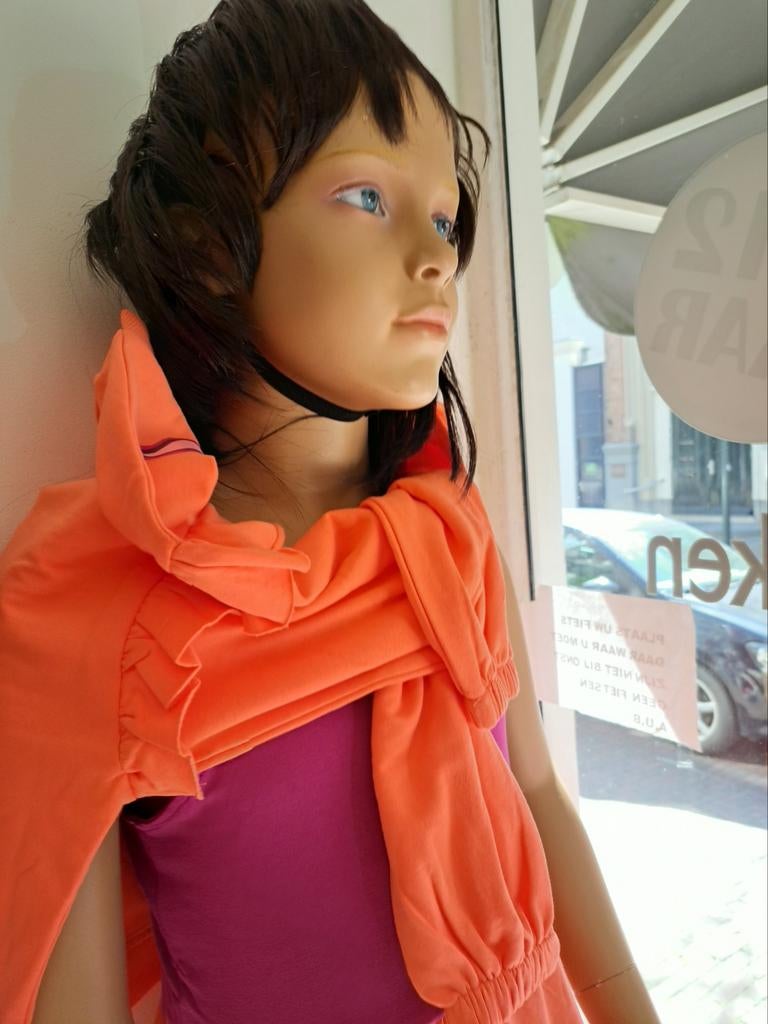 Etalage pop 140 cm staand, Ophalen, Onbekend, Onbekend, Onbekend