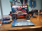Traxxas Rustler 2WD met LiPo & NiMH batterijen en lader, Ophalen, Zo goed als nieuw, Auto offroad
