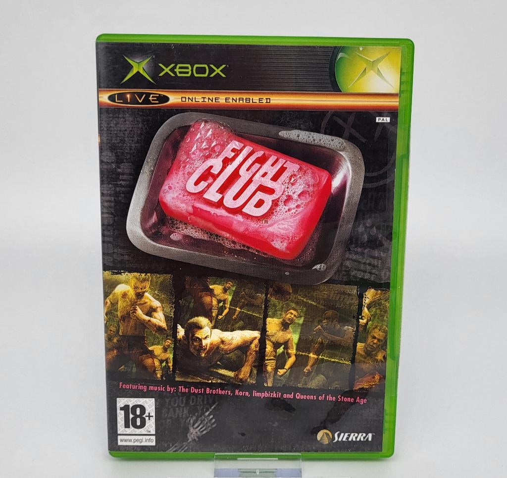 Fight Club - XBOX Original - PAL, Spelcomputers en Games, Games | Xbox Original, Gebruikt, Vanaf 18 jaar, Vechten, 2 spelers