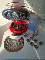 Complete Illy Espressomachine met accessoires, Afneembaar waterreservoir, Gebruikt, Espresso apparaat, Gemalen koffie