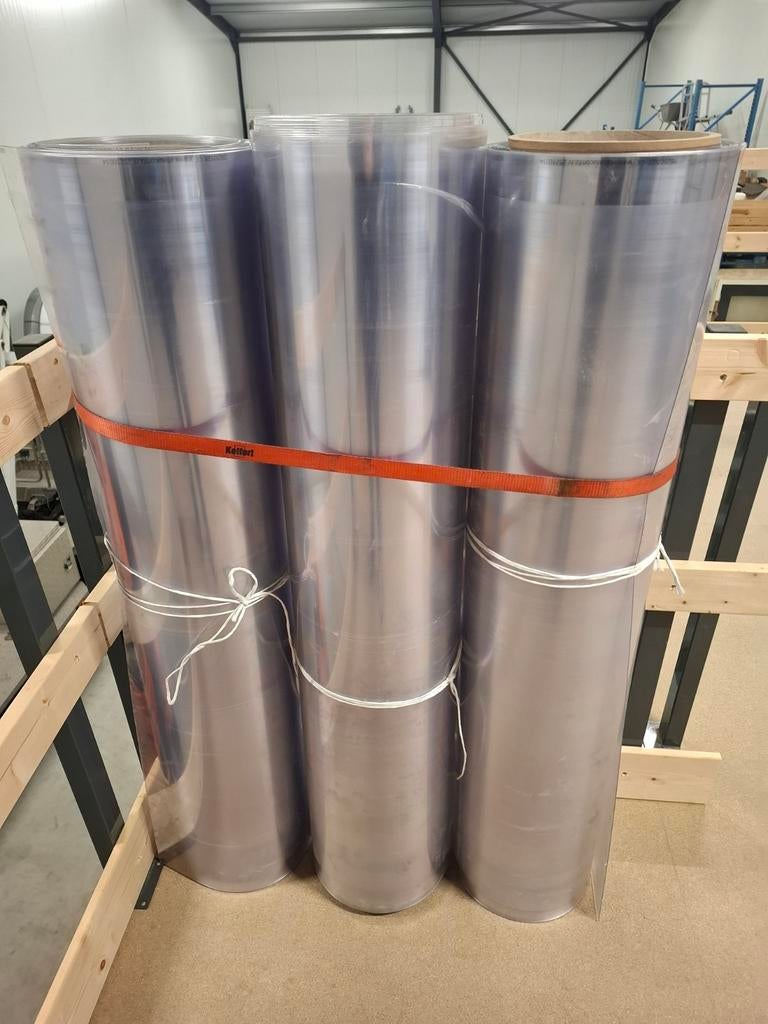 Pvs plexiglas op rol, Ophalen