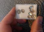 7 mooie kwaliteit labradoriet cabochons., Sieraden, Tassen en Uiterlijk, Edelstenen, Ophalen of Verzenden