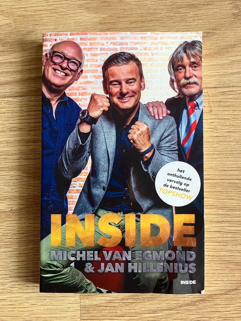 Inside - Michel van Egmond en Jan Hillenius, Boeken, Ophalen of Verzenden, Zo goed als nieuw, Michel van Egmond en Jan Hillenius