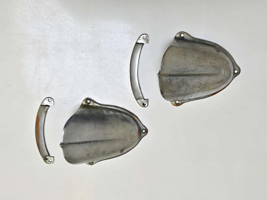 Vintage LUCHTHAPPERS air vents jaren '50 - '60 brons, Watersport en Boten, Bootonderdelen, Niet ingevuld, Gebruikt, Motorboot