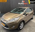 Ford Fiesta 1.6 Titanium 1e Eigenaar - NAP - Parkeer Sensor, Voorwielaandrijving, Stof, Zwart, Bruin