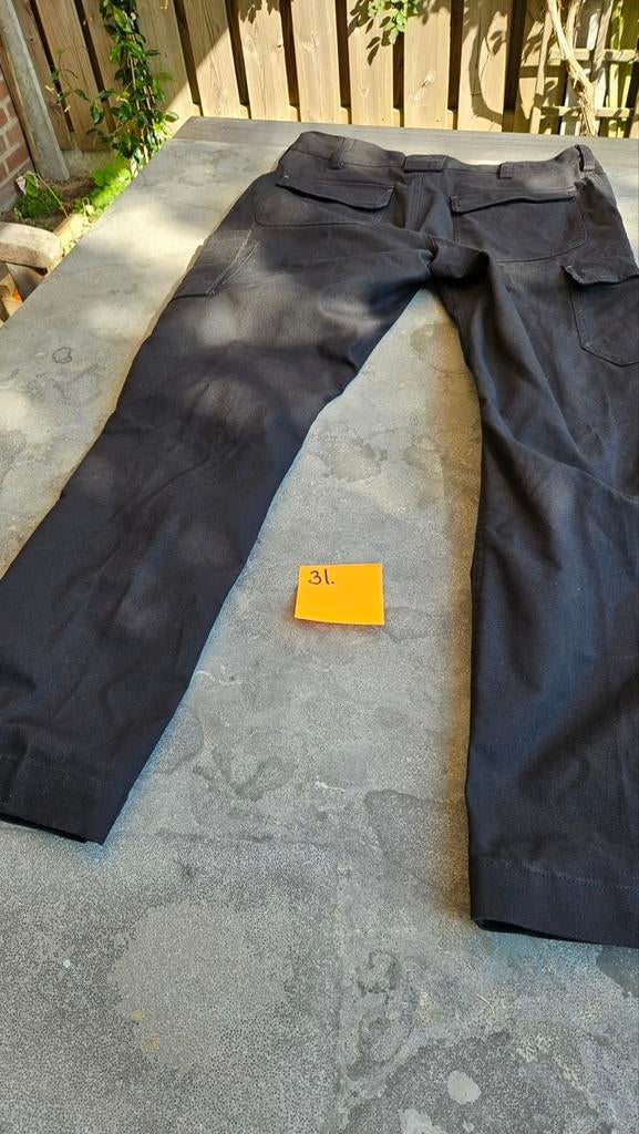 Santino Detroit Werkbroek Zwart Maat 50 met Zakken, Kleding | Heren, Broeken en Pantalons, Santino, Maat 48/50 (M), Zwart, Ophalen of Verzenden