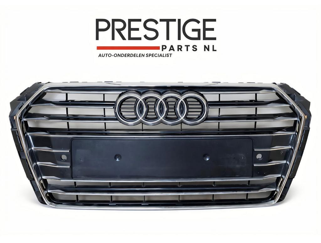 Grill Audi A4 B9 S-line 8W 8W0 2016-2019 Grille 8W0853651AB, Gebruikt, -, Ophalen of Verzenden, -